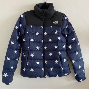 The North Face USA Olympic Stars IC Nuptse Jacket